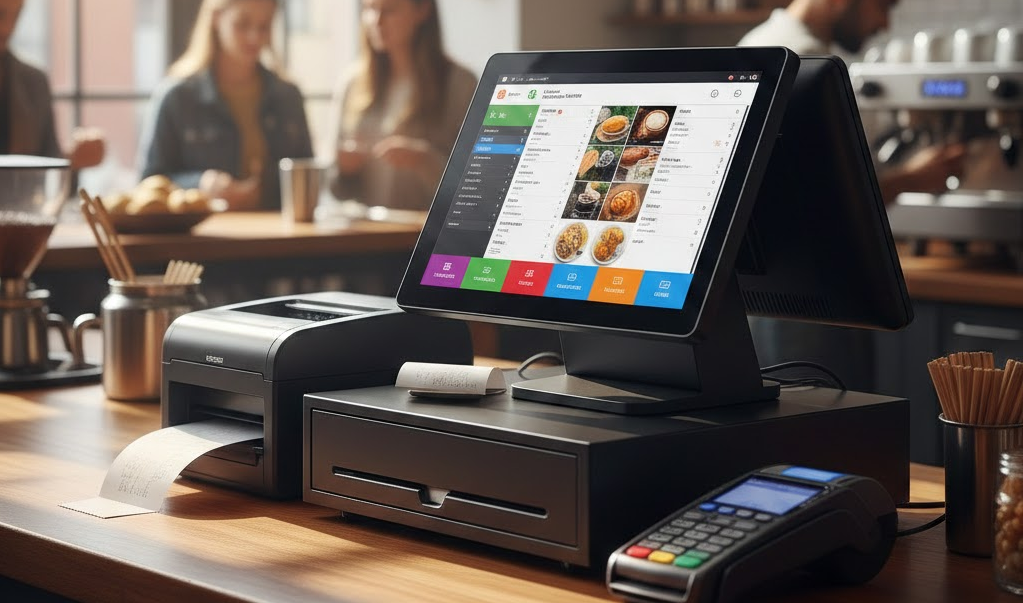 專為中小店家設計的一站式雲端POS收銀解決方案，搭配專屬一體式觸控電腦，開箱即用，助力生意高效成長！無論零售、餐飲或服務業，我們的POS系統提供完整軟硬體整合，讓收銀管理更簡單、店面形象更專業。立即聯繫，索取專屬方案報價！